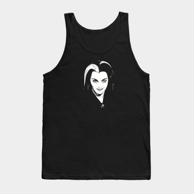 Lily Munster Tank Top by @johnnehill